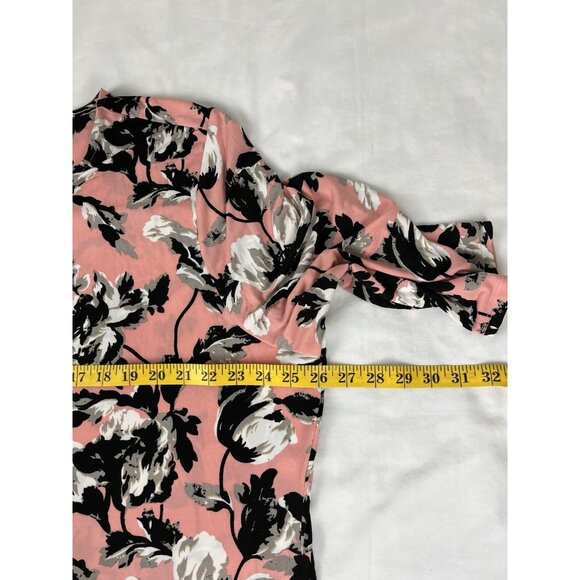 CJ Banks‎ Women's Knee Length Dress Pink Floral Sz 2XL NWT - Picture 6 of 7